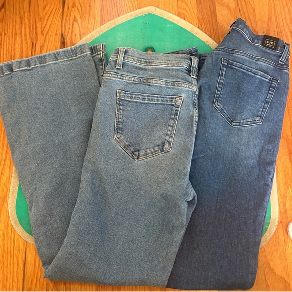 LOT OF 2 Flare Jeans - Current/Elliott and Kensie High Rise Flare Jeans Womens - Picture 3 of 7